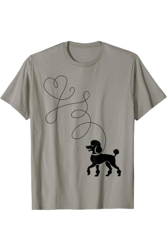 Poodle Dog Lover 50S Sock Hop Rockabilly 1950S Dance Doo Wop T-Shirt All Size S-5XL