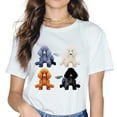 thumbnail image 1 of Poodle Dog Lover Owner Girls Women Gift T-Shirt, 1 of 3