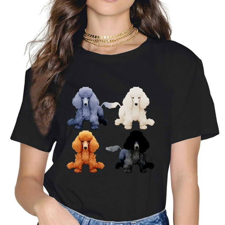 Vintage Poodle T Shirt Funny Poodle Gift Gift For Dog Lover