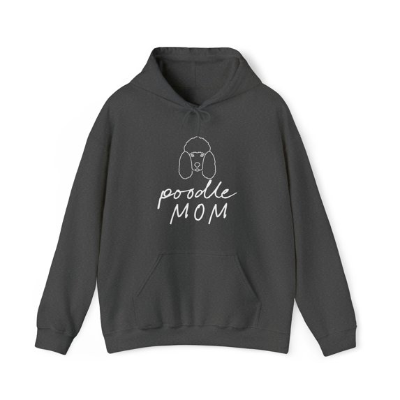 Poodle Dog Mom Hoodie, Gifts, Hooded Sweatshirt