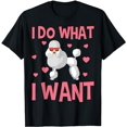 thumbnail image 1 of Poodle Dog Owner Pet Water Retriever Lover I Do What I Want T-Shirt, 1 of 5