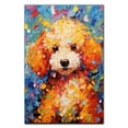 thumbnail image 1 of Poodle Dog Starry Night Van Gogh Wall Art Canvas for Living Room Oil Painting Artwork Landscape Canvas Artwok for Living Room Bedroom Home Decorations Wall Decor Large, 1 of 4