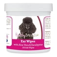 thumbnail image 1 of Poodle Ear Cleaning Wipes with Aloe & Eucalyptus for Dogs - 100 Count, 1 of 1