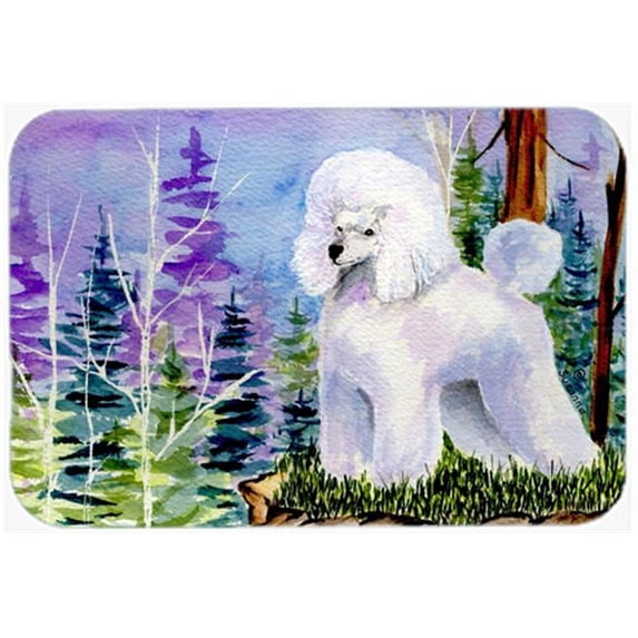 Poodle Glass Cutting Board, Large