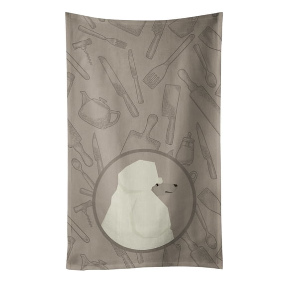 Poodle In the Kitchen Kitchen Towel