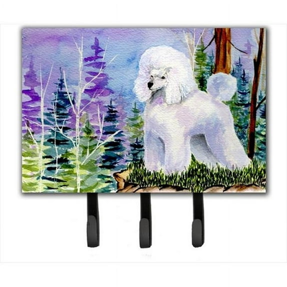 Poodle Leash Holder Or Key Hook