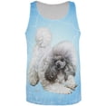 thumbnail image 1 of Poodle Live Forever All Over Adult Tank Top - X-Large, 1 of 2