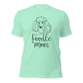 thumbnail image 1 of Poodle Mom T-Shirt,Cute Dog Lover Tee,Stylish Pet Owner Gift (Heather Mint, 3XL), 1 of 1