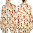 thumbnail image 1 of Poodle Pajama Sets For Women, Dog Christmas Pajamas, Christmas Pajamas, Family Christmas Pajamas, 1 of 5