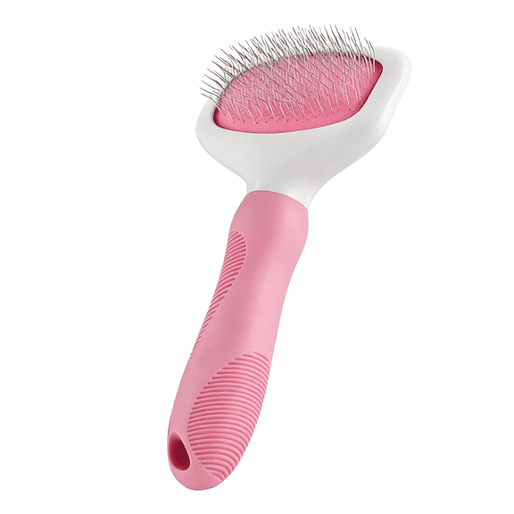 Poodle Pet Slicker Brush - For Dogs, Cats, Rabbits - Matted/Loose Fur, Knots - Suitable for Doodle/Goldendoodle Grooming and Shredding Short/Long Hair