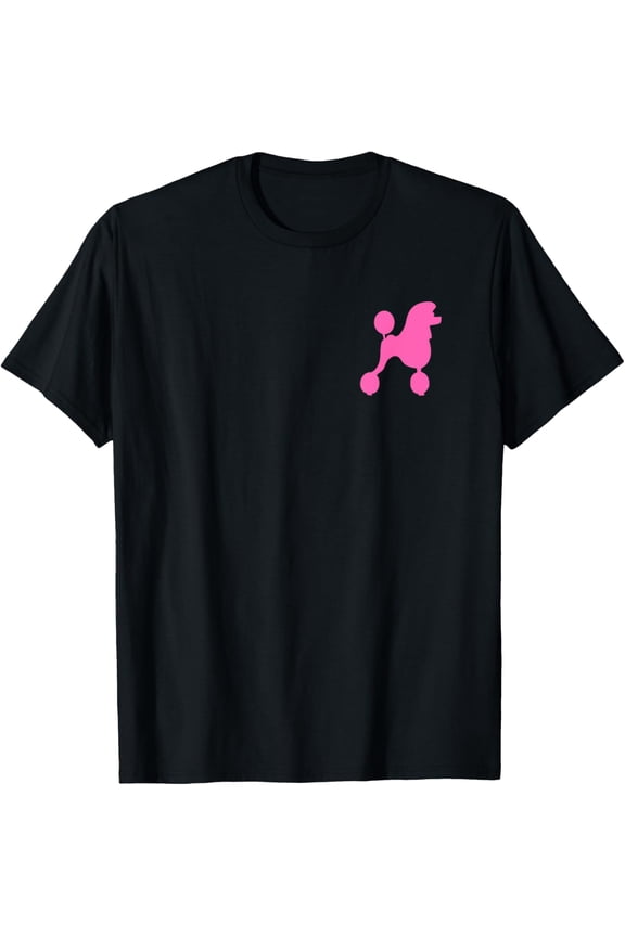 Poodle Skirt Hot Pink Sock Hop 1950's Costume T-Shirt T-Shirt men and women can wear, black, white, gifts