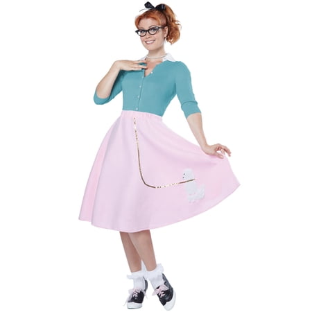 Poodle Skirt Adult Costume