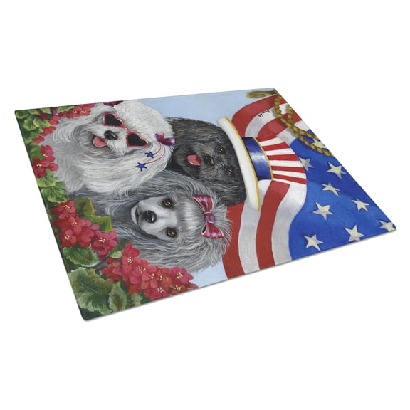 Poodle USA Glass Cutting Board Large PPP3152LCB