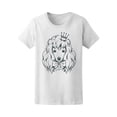thumbnail image 1 of Poodle With Crown And Bow Dog  T-Shirt Women -Image by Shutterstock, Female Medium, 1 of 2