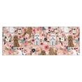 thumbnail image 1 of Poodle and Pioneer Flower Kitchen Rug Mat,Kitchen Runner Rugs Non Skid Washable,Decorative Kitchen Floor Mats for Kitchen,Sink,Laundry,17"X47", 1 of 5