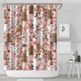 thumbnail image 1 of Poodle and Pioneer Flower Shower Curtain 72"x84" ,Bathroom Decorative Shower Curtains Set with 12 Hooks,Modern Waterproof Washable Shower Curtain, 1 of 6