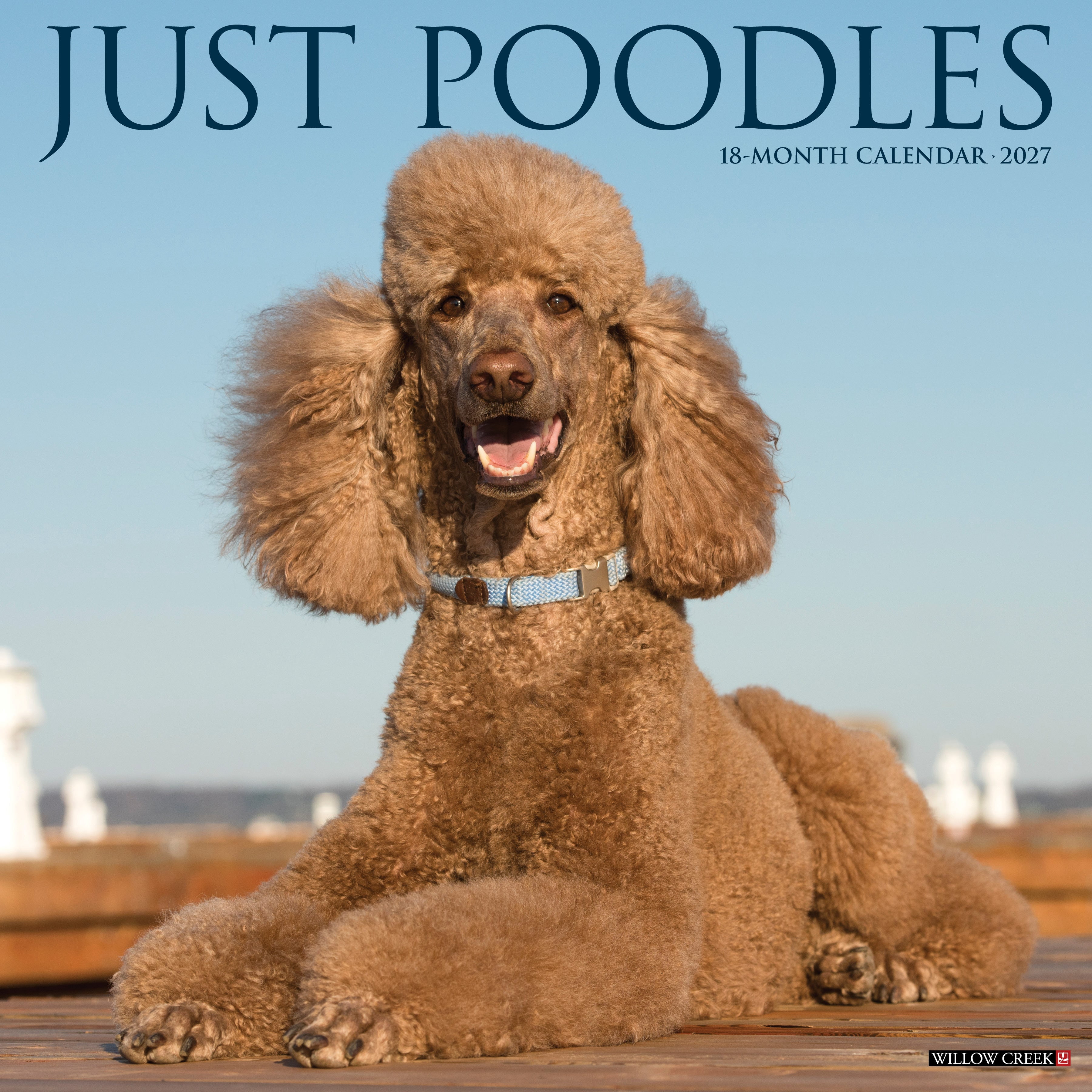 Willow Creek Press, Poodles 2027 Wall Calendar