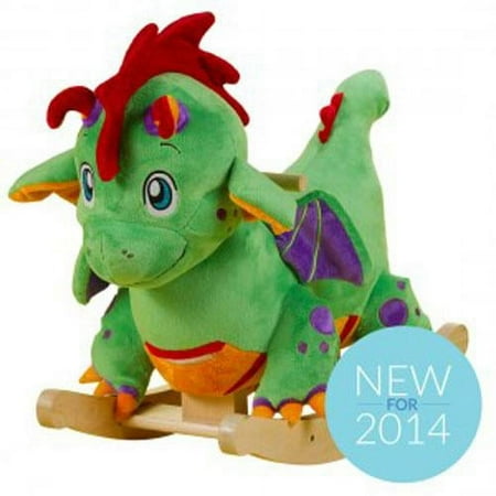 Rockabye Poof the Lil' Dragon Rocker, One Size