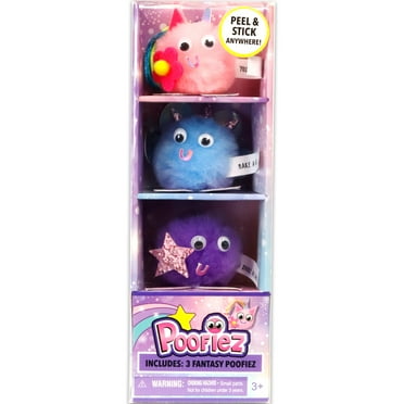 Poofiez Peel & Stick Fantasy Characters, 3 Piece, for Unisex Ages 3+, Product Height 8 in