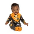 thumbnail image 1 of Halloween Winnie the Pooh Baby Boys or Girls Footed Sleep N Play Pajamas and Bib Set, 2-Piece, Sizes 0M-9M, 1 of 8