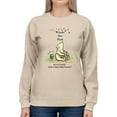 thumbnail image 1 of Pooh Bear And Bumblebees Sweatshirt Women -Smartprints Designs, Female 3X-Large, 1 of 4