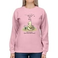 thumbnail image 1 of Pooh Bear And Bumblebees Sweatshirt Women -Smartprints Designs, Female Medium, 1 of 4