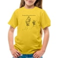 thumbnail image 1 of Pooh Bear Being A Friend T-Shirt Juniors -Smartprints Designs,  Small, 1 of 4