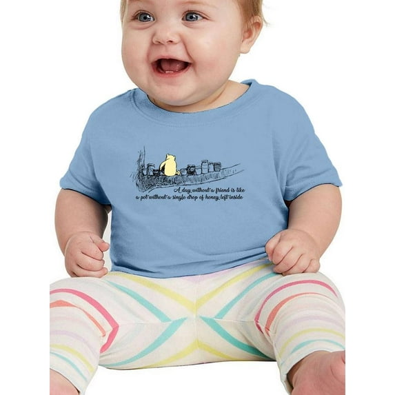 Pooh Bear Friend Quote T-Shirt Infant -Smartprints Designs, 18 Months