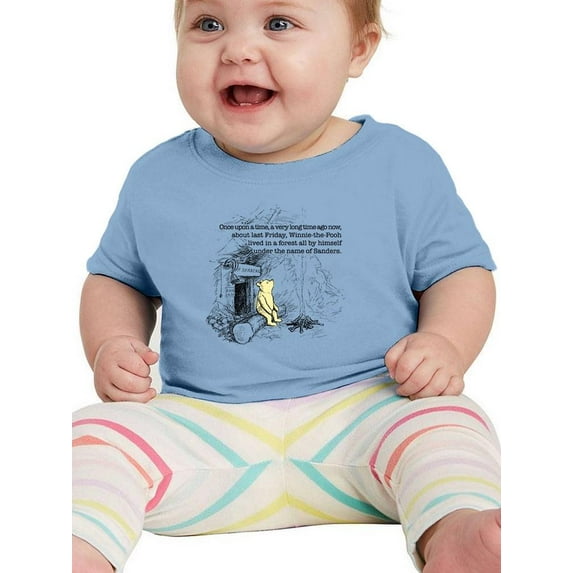 Pooh Bear Once Upon A Time T-Shirt Infant -Smartprints Designs, 6 Months