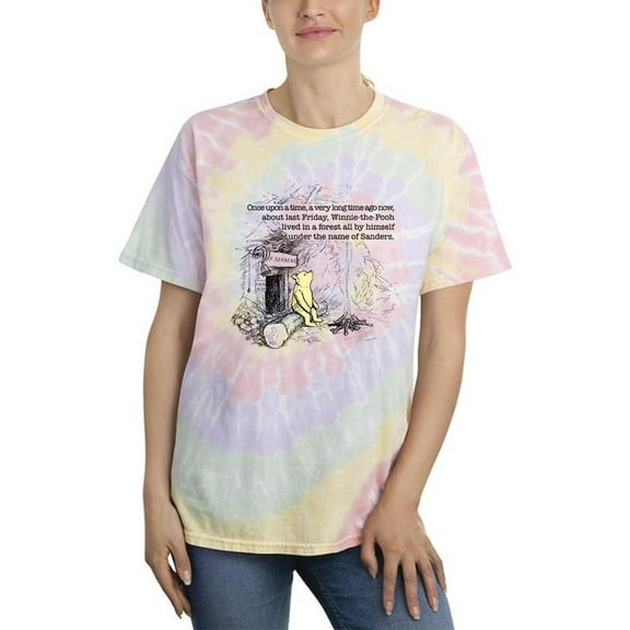Pooh Bear Once Upon A Time Tie Dye Spiral Women -Smartprints Designs, Female Large