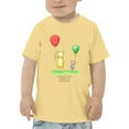 thumbnail image 1 of Pooh Bear W Balloons T-Shirt Toddler -Smartprints Designs,  3 Toddler, 1 of 4