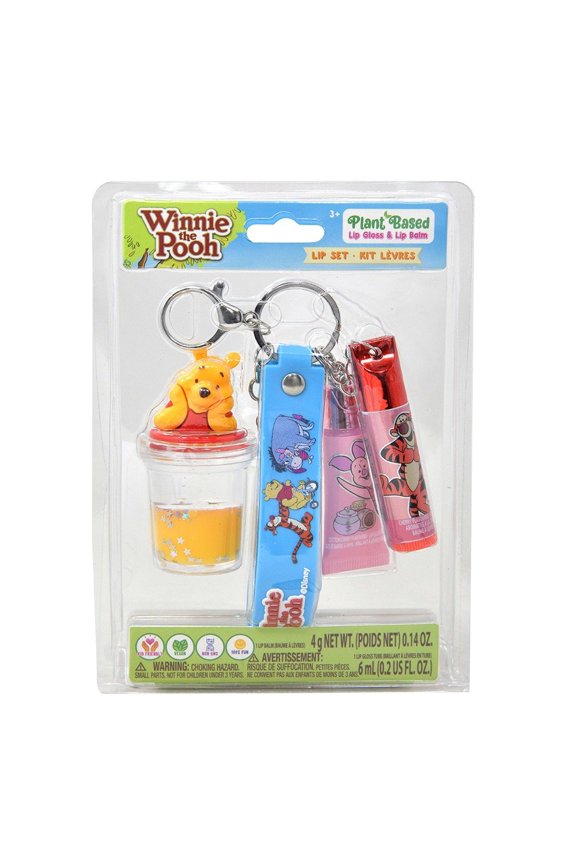 Pooh Keychain Set on Card