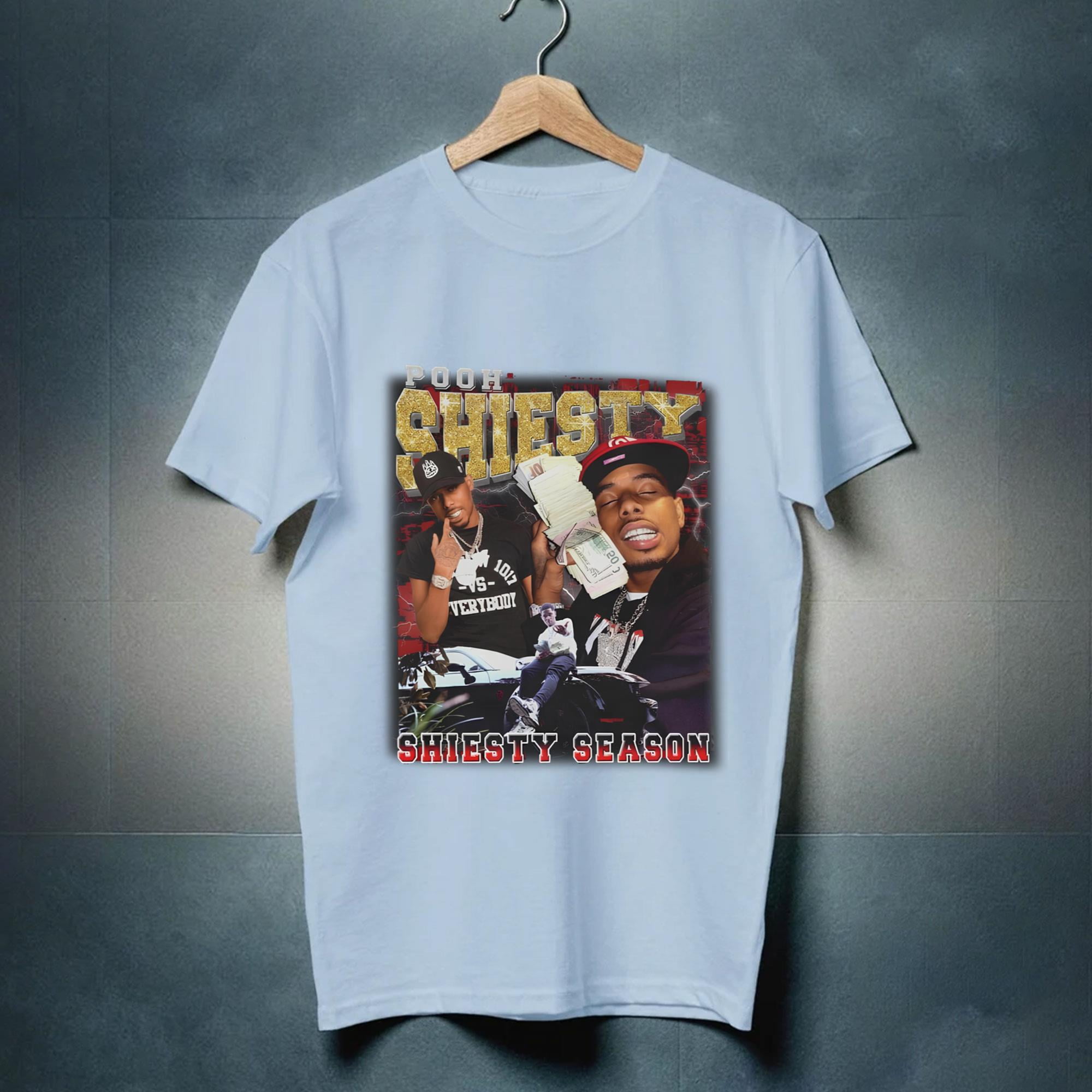 Pooh Shiesty Graphic T-shirt Rapper Rap - Walmart.com