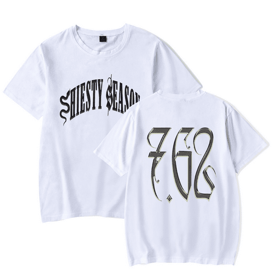 Pooh Shiesty Merch T shirt Men Women Classic Print Short Sleeve Pullover Top Tee Unisex