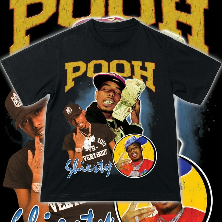 Pooh Shiesty Png T shirt design Vintage Rap Bootleg Png ready to print Walmart