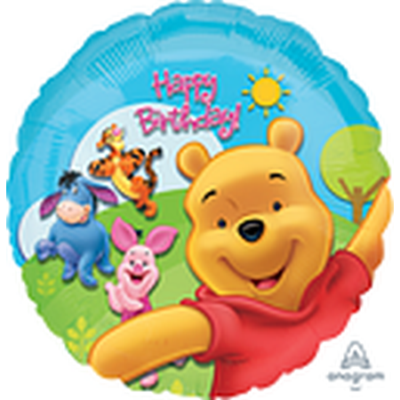 18C HX POOH & FRIENDS SUNNY BDAY