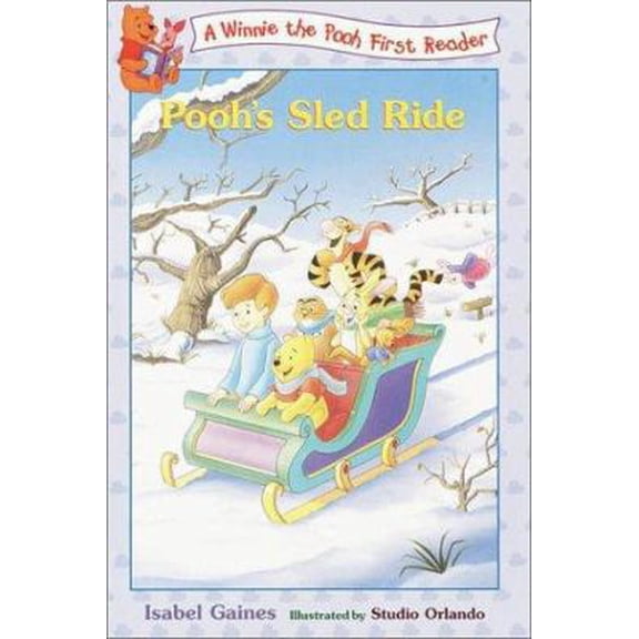 Pre-Owned Pooh's Sled Ride (Disney First Readers) (Paperback) 0736411593 9780736411592