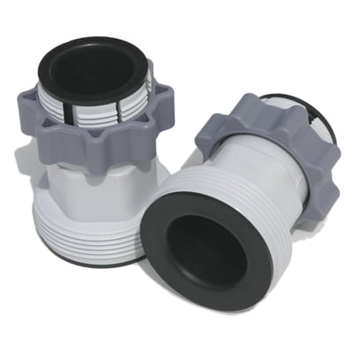 1.25" to 1.5" Type B Hose Adapters for INTEX Pumps & Saltwater System | Set of 2