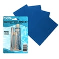 thumbnail image 1 of Pool Above 4 Pack of Blue 3x5" Vinyl + Repair Kit for Inflatables Boat Raft Kayak Air Beds, 1 of 5