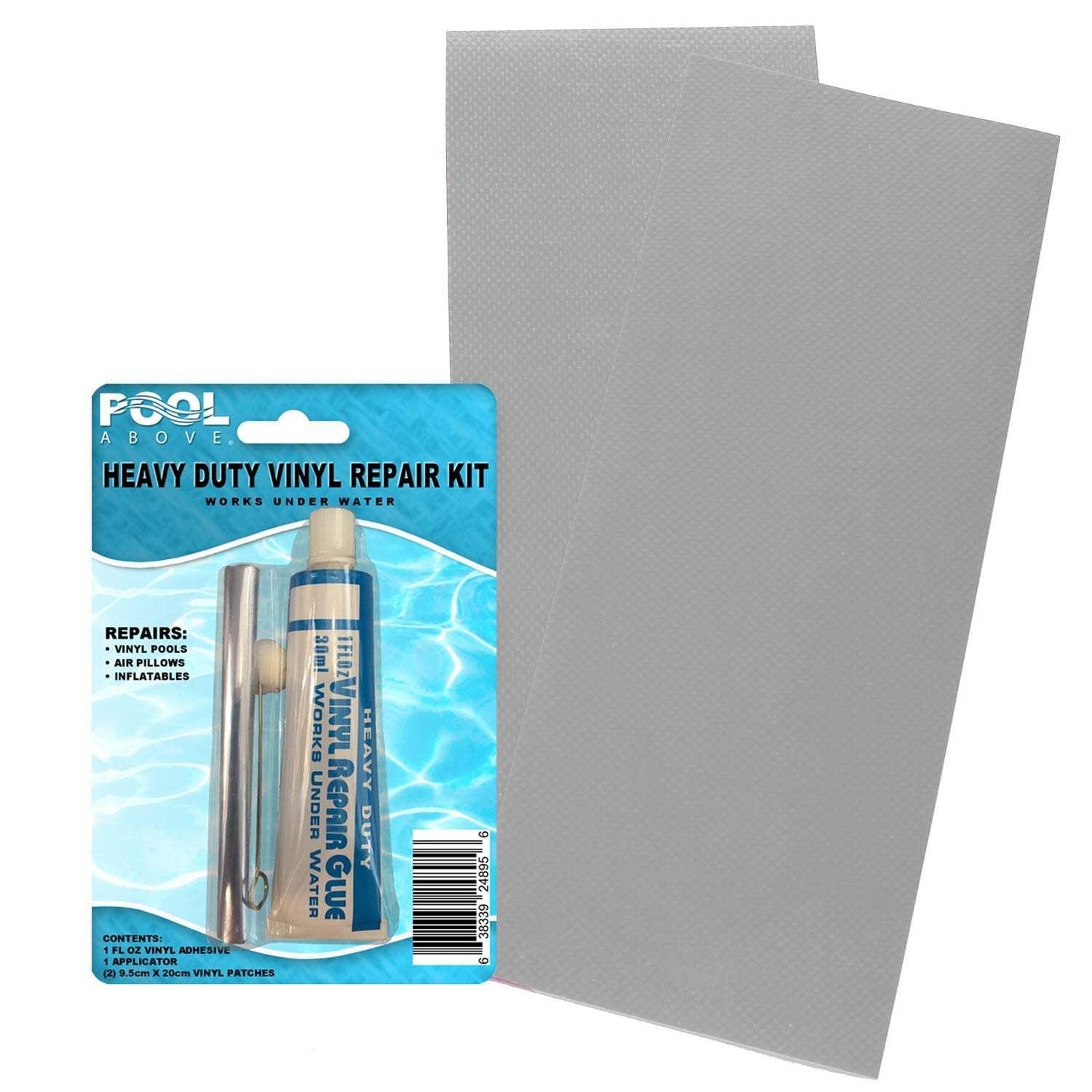 Heavy Duty Vinyl Repair Patch Kit | Vinyl Cement Adhesive Glue and ...