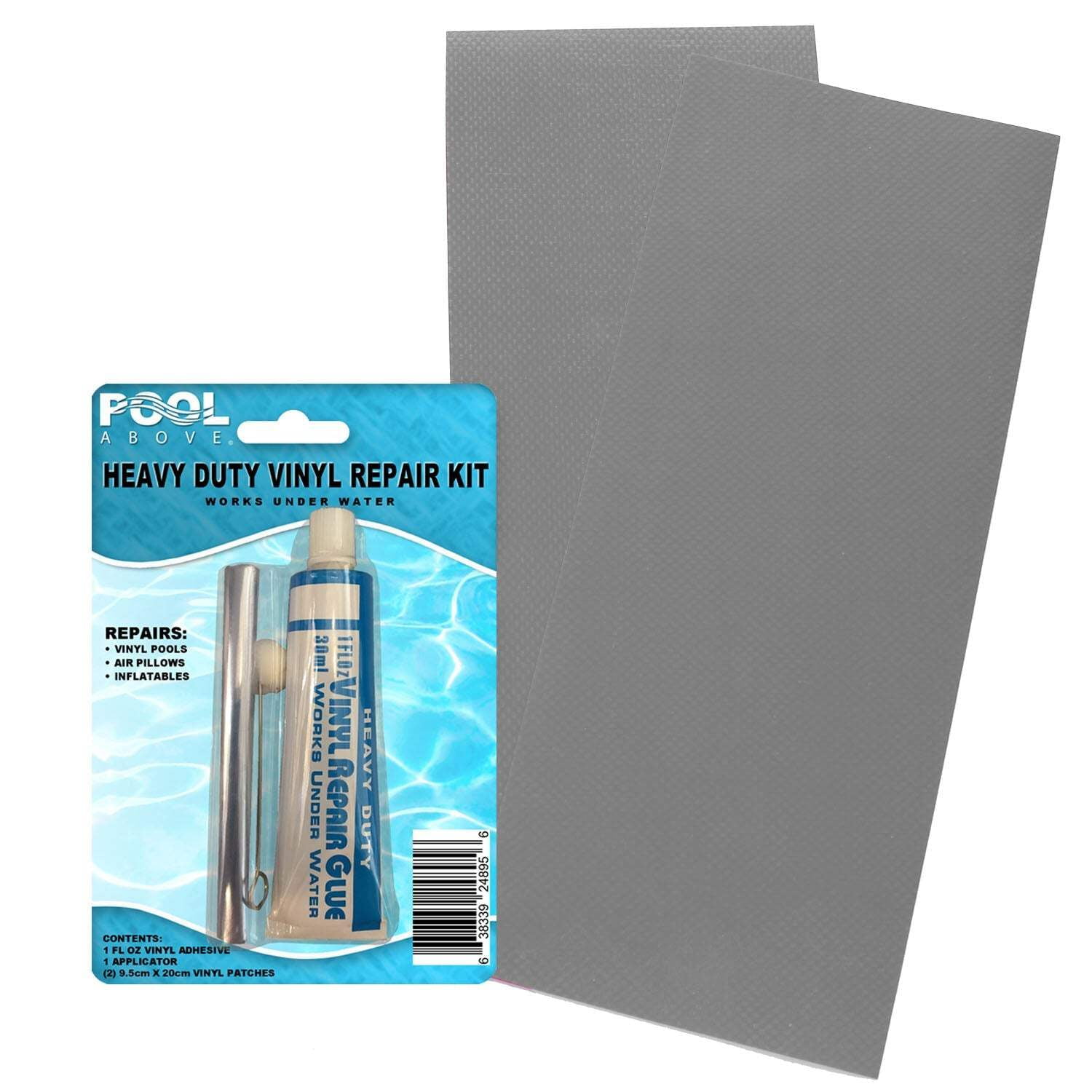 Heavy Duty Vinyl Repair Patch Kit | Vinyl Cement Adhesive Glue and ...