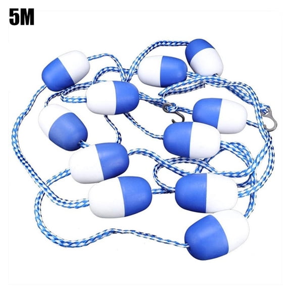 Pool Accessories 5M Swimming Pool Safety Separation Rope Float Rope Lane Line Swimming 7Cm Balls B5451