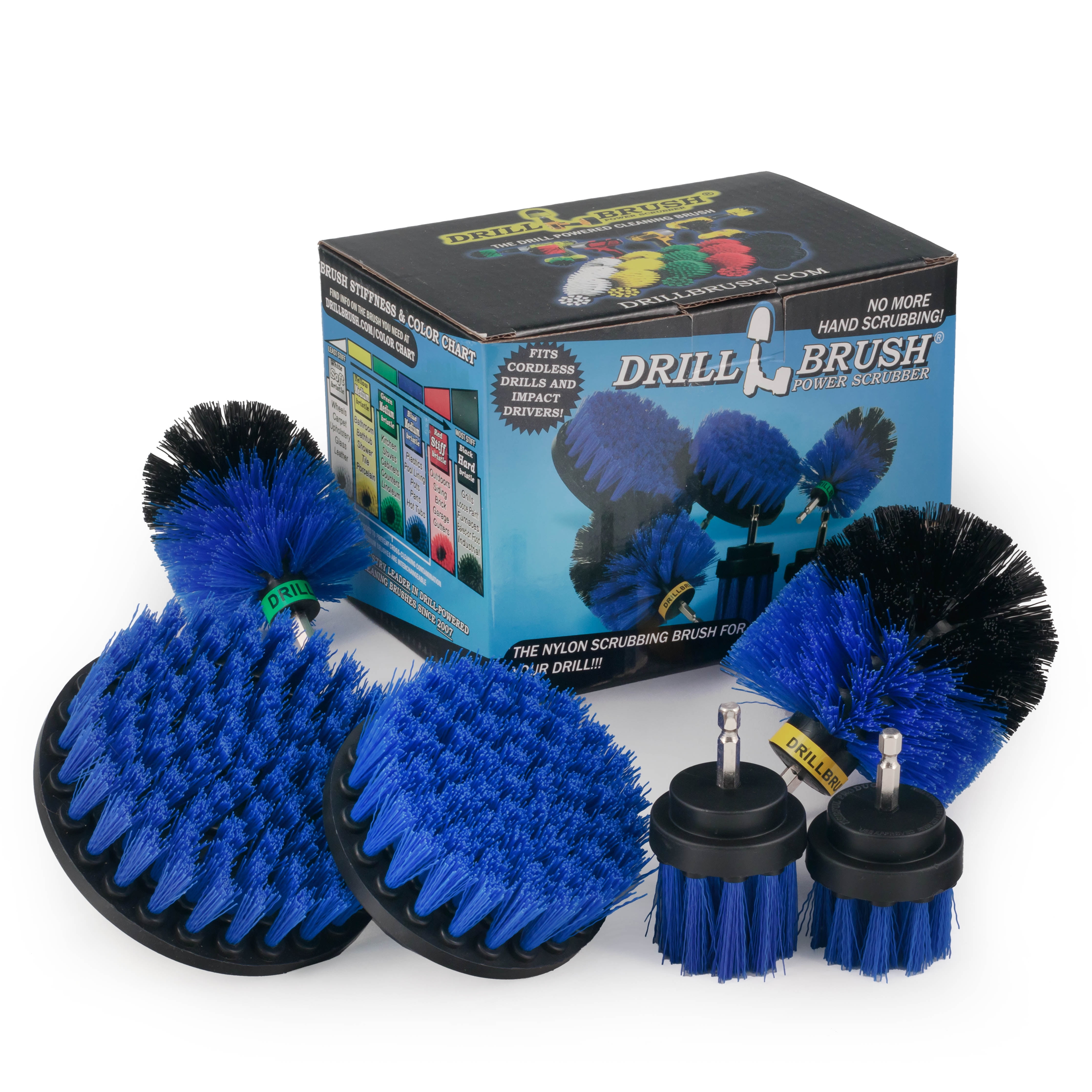 Pool Accessories Cleaning Supplies Drill Brush 5 Piece Spin Brush