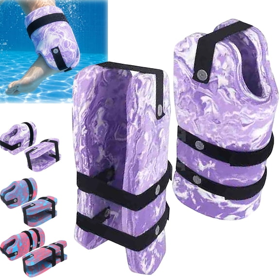 Pool Ankle Weights Adjustable Water Aerobics Leg Weights for Resistance Training Low-Impact Cardio Muscle Toning Ideal for Seniors Rehab Patients Home Pool Workouts 2-Pack Ankle Neoprene Sand-Filled