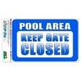 thumbnail image 1 of Pool Area Keep Gate Closed MAG NEATO'S(TM) Automotive Car Refrigerator Locker Vinyl Magnet - No. 2, 1 of 1