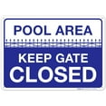 thumbnail image 1 of Pool Area Keep Gate Closed Sign, Pool Sign,, 1 of 1
