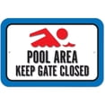 thumbnail image 1 of Pool Area Keep Gate Closed Sign, 1 of 1