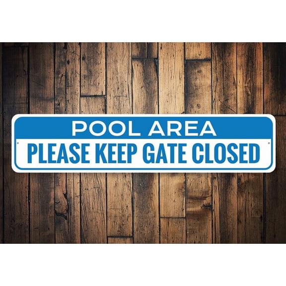 Pool Area Sign Backyard Gate Sign Pool Lover Gift Poolside Decor Relax Pool Sign Relaxing Time Decoration - Drink Sign - Size: 16 x 4 Inches