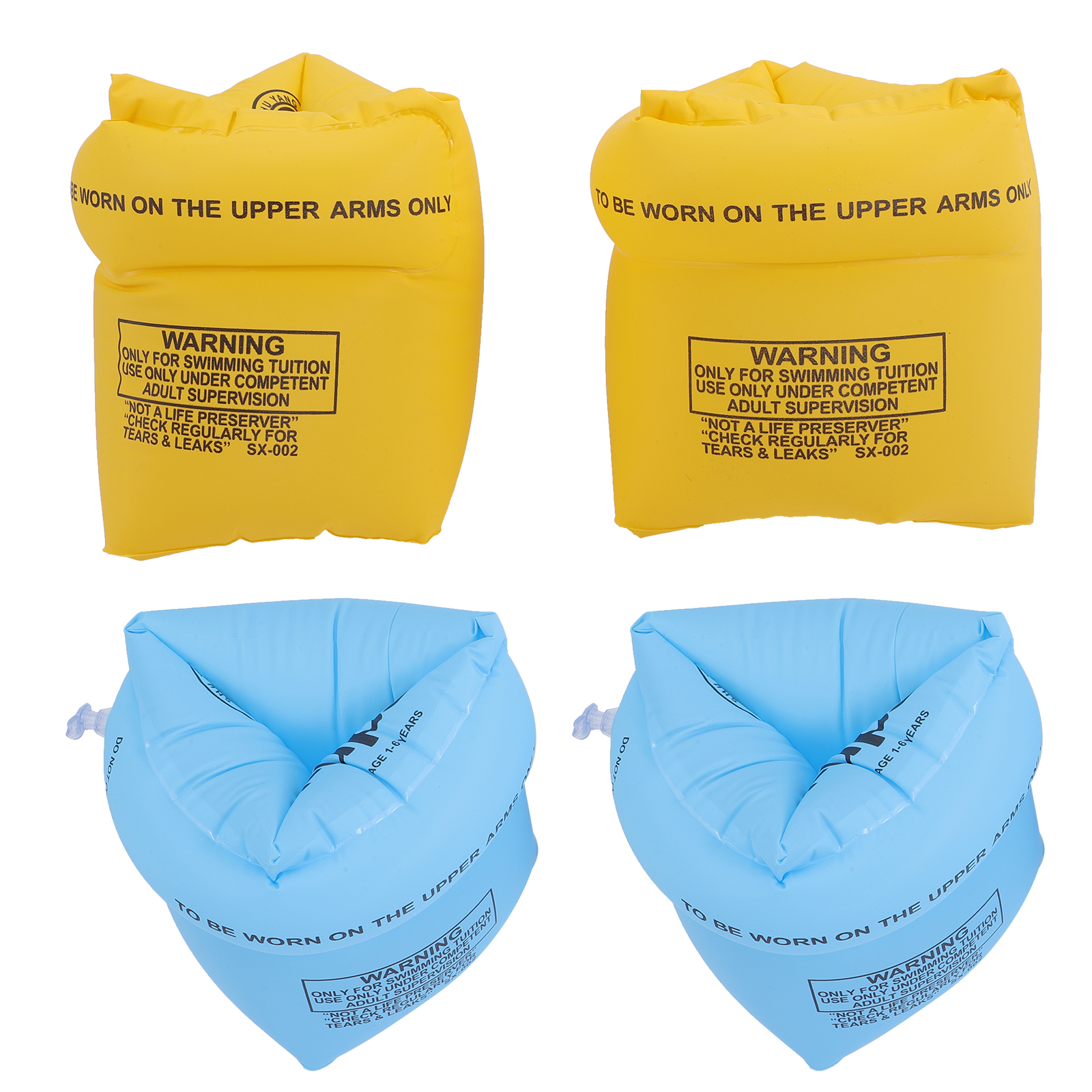 Pool Arm Floaties 4 Pcs Swimming Circle Floating Object Thicken