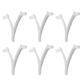 Pool Attachment Clips,6PCS Pool Supply Butterfly V Clip for Swimming Pool Spa Brush, Leaf Skimmer, Vacuum Head, Mini Jet Vacuum, Telescopic Pool Pole